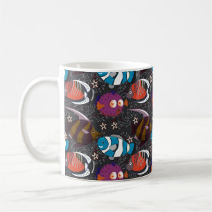 Mug Motif d'animaux aquatiques   vie sous-marine océan