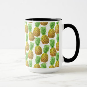Mug Motif d'aquarelle ananas