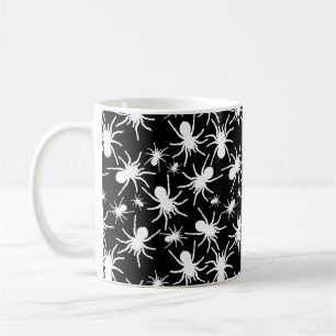 Mug Motif d'araignée de Tarantula noire et blanche