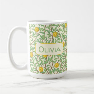 Mug Motif d'arbre à citron botanique vintage