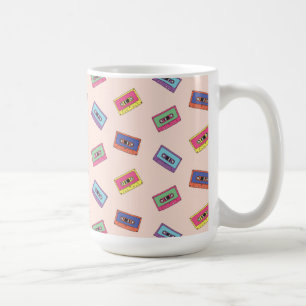 Mug Motif de bande audio Retro Neon