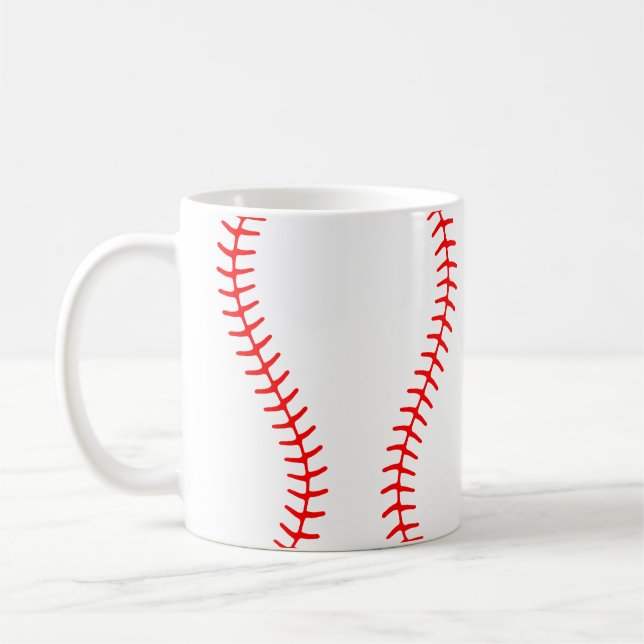 Mug Motif de baseball (Gauche)