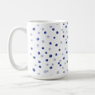 Mug Motif de bleuets éparpillés