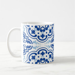Mug Motif de carreaux de céramique