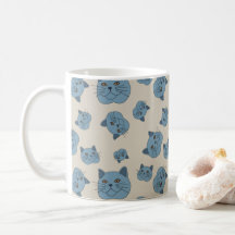 Motif de chats Shorthair britannique
