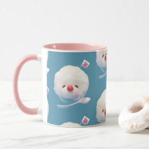 Mug Motif de chien de glace rasé mignon