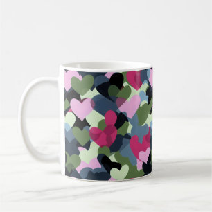 Mug Motif de coeur coloré
