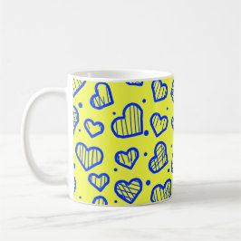 Mug Motif de cœurs - Inspiré de la Saint-Valentin