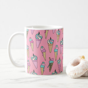 Mug Motif de cône de glace