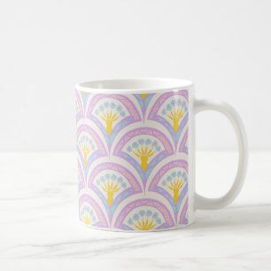 Mug Motif de coquille de couleur pastel
