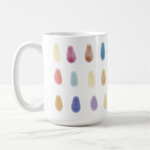 Mug Motif de couleurs contemporaines d'origine
