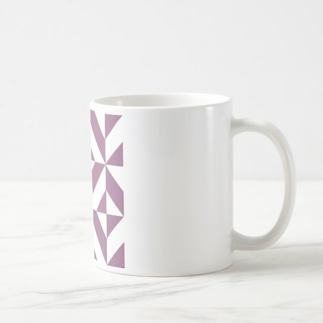 Mug Motif de cube géométrique cool (Droite)