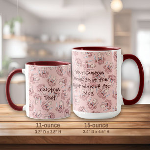 Mug Motif de dessin de chef calmar