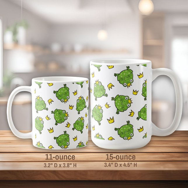 Mug Motif de dessin de grenouille (Créateur téléchargé)