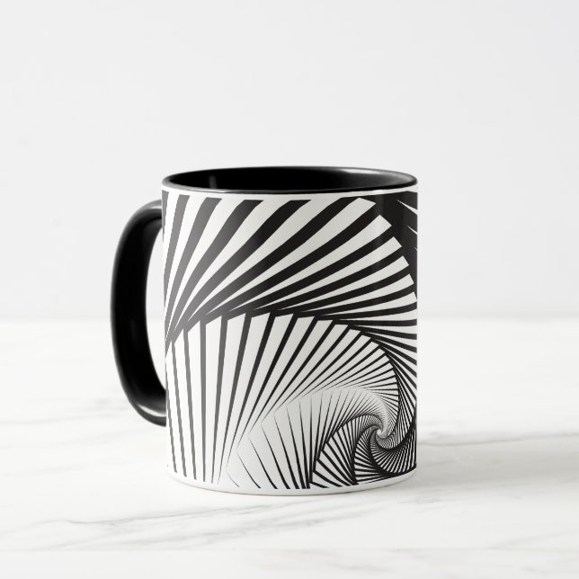 Mug Motif de disparition d'escalier (Devant gauche)