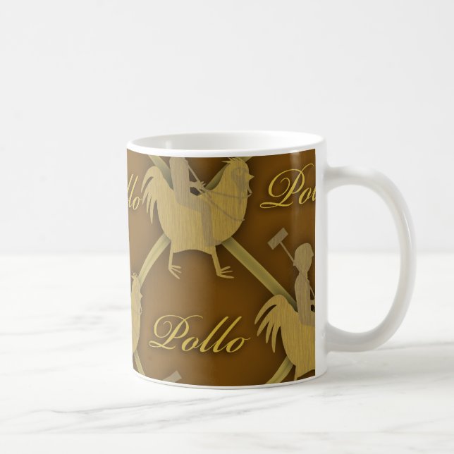 Mug Motif de fantaisie de Pollo (Droite)
