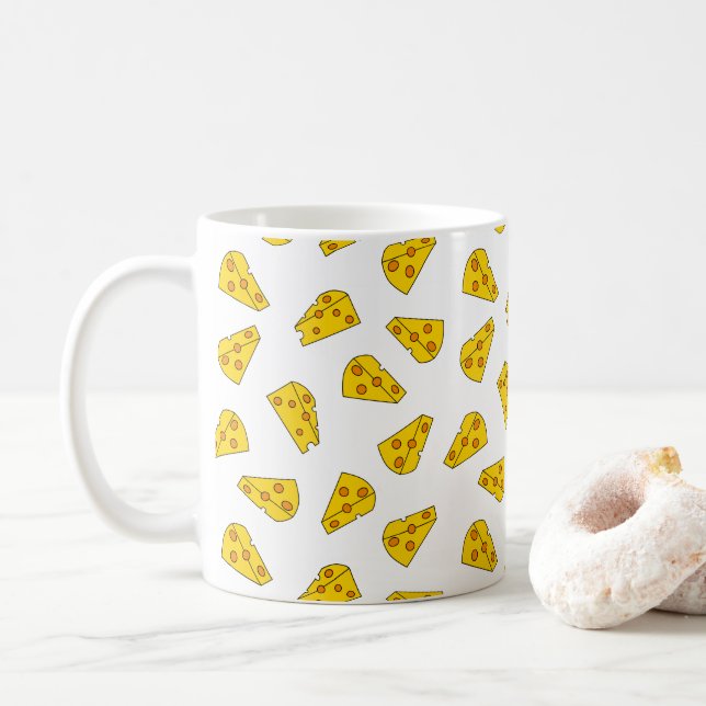 Mug Motif de fromage mou (Avec donut)