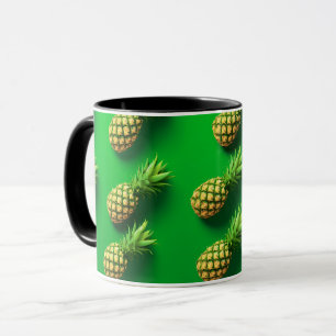 Mug Motif de fruit tropical ananas moderne élégant