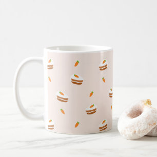 Mug Motif de gâteau à la carotte