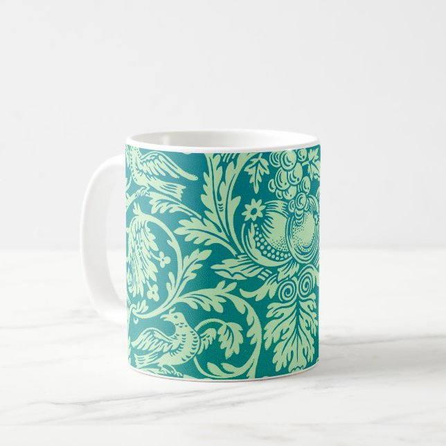 Mug Motif de la reine Anne, William Morris (Devant gauche)