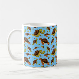 Mug Motif de la tortue de mer