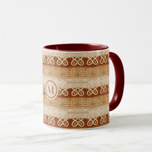 Mug Motif de la tribu africaine Adinkra.