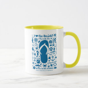 Mug Motif de la volée d'été