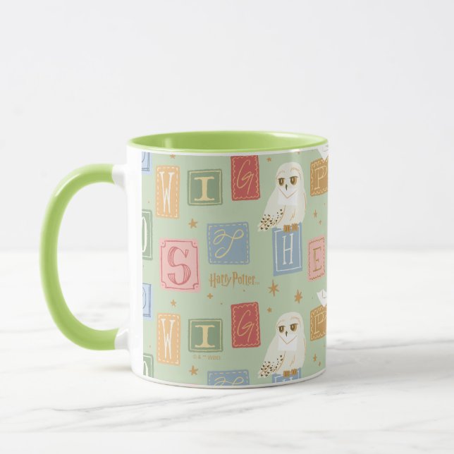 Mug Motif de lettre en bloc Hedwig Post (Gauche)