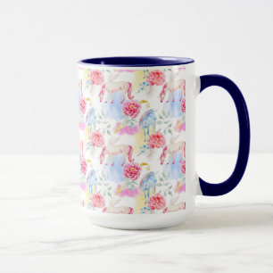 Mug Motif de licorne et de Pegasus d'aquarelle