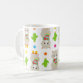 Mug Motif De Llamas, Cute Llamas, Alpacas, Cactus