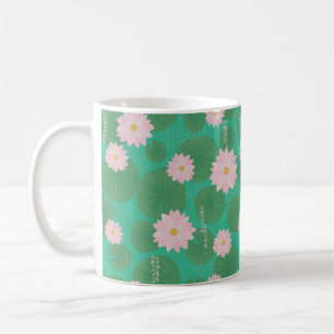 Mug Motif de nénuphars japonais