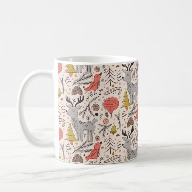 Mug Motif de Noël (Gauche)