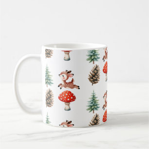 Mug Motif de Noël de bébé renne sauteur mignon