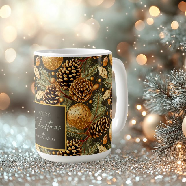 Mug Motif de Noël Earth Tones #29 ID1009 (Créateur téléchargé)