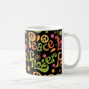 Mug Motif de paix et d'amour