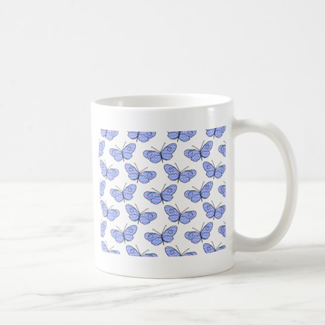 Mug Motif de papillon cosmique (Droite)