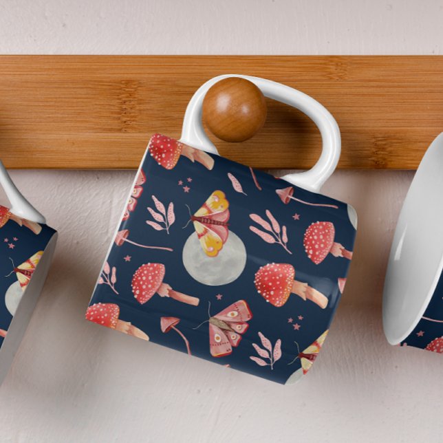 Mug Motif de papillon magique et de champignons. Soiré (Créateur téléchargé)