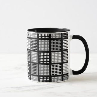 Mug Motif de patchwork de point de polka