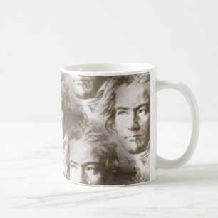 Mug Motif de portrait Beethoven