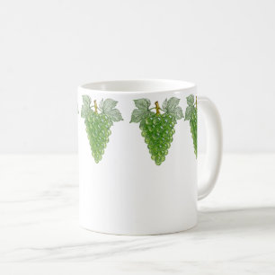 Mug Motif de raisins verts