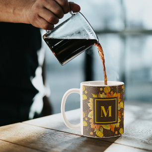 Mug Motif de récolte de citrouilles d'automne
