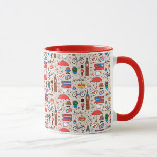 Mug Motif de symboles de Londres