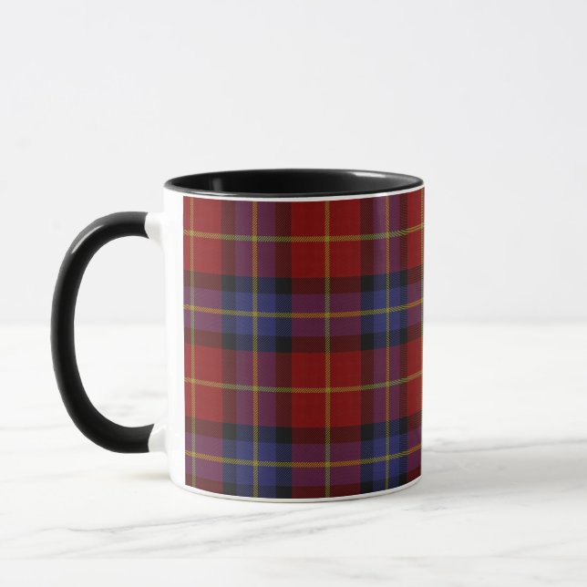 Mug Motif de tartan (Gauche)