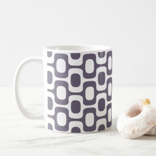 Mug Motif de trottoir d'Ipanema, Motif de plage, Brési