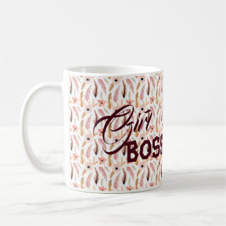 Mug Motif de typographie de la casserole rose mignonne