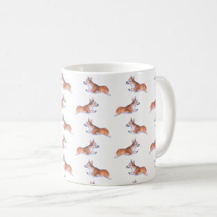 Mug motif de vol superieur de Corgi
