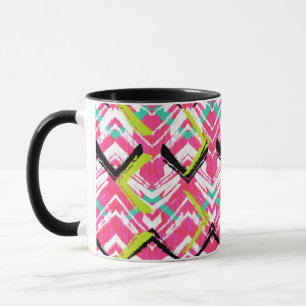 Mug Motif de zag de Zig rose-main