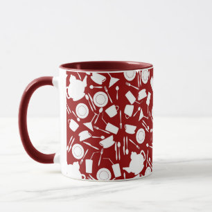 Mug Motif d'éléments de cuisine