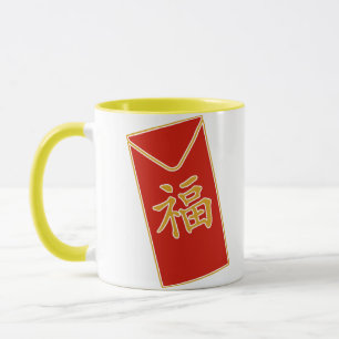 Mug Motif d'enveloppe rouge