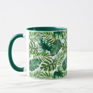 Mug Motif des Feuilles tropicaux
